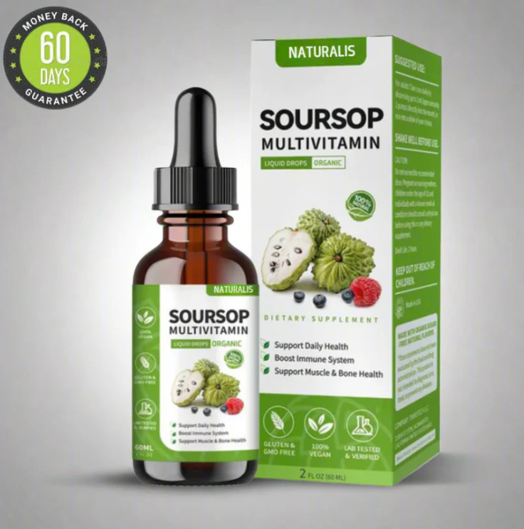Nuvantis 100% Pure Organic Soursop Extract (2oz)