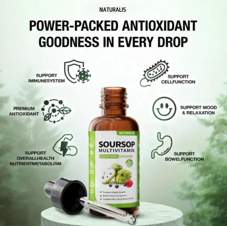 Nuvantis 100% Pure Organic Soursop Extract (2oz)