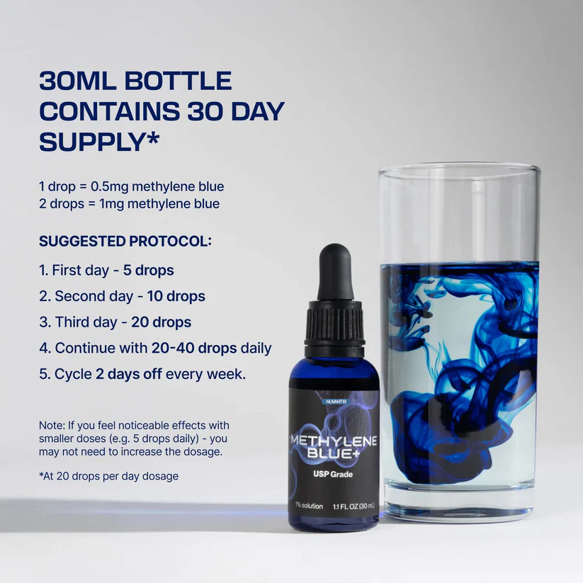 Nuvantis Methylene Blue 1% Drops | 30ml (1oz)