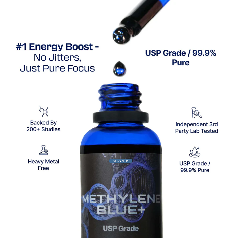 Nuvantis Methylene Blue 1% Drops | 30ml (1oz)