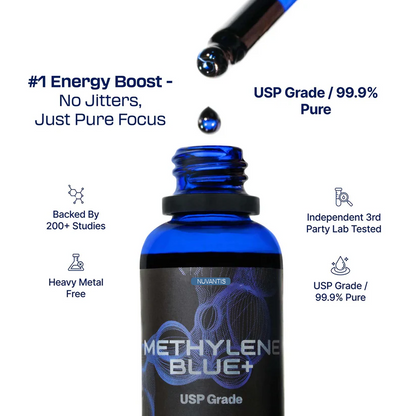 Nuvantis Methylene Blue 1% Drops | 30ml (1oz)